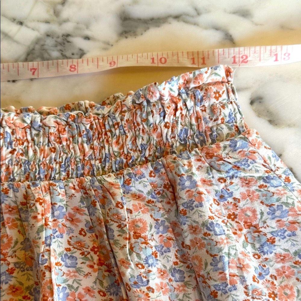 Aeropostale Layered Floral Lace Trim Mini Skirt size Small - Picture 8 of 12
